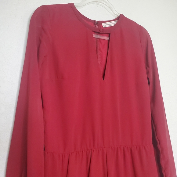 NWT ABERCROMBIE & Fitch Long Sleeve Shorts Romper - Picture 3 of 8